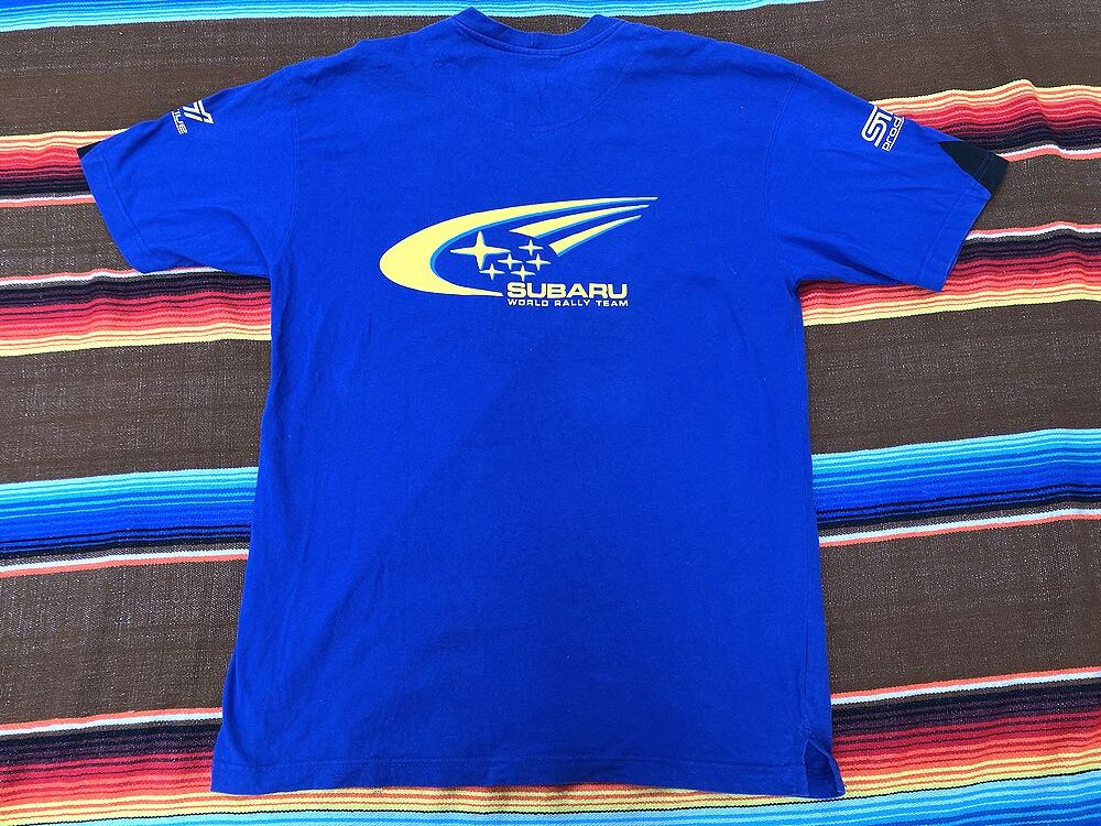 *SUBARU STI T-shirt size JAPAN XL USA M* search Subaru WORLD RALLY TEAM Rally PIRELLI Pirelli 