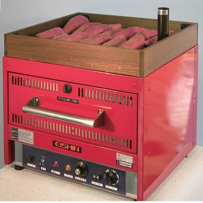 焼きいも機 一度に3kg対応 幅530×奥行510×高さ590 (YG-30R) (業務用)