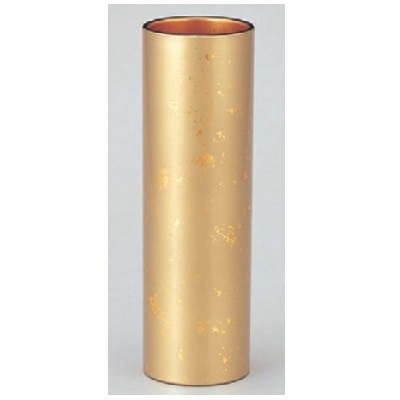 花器 【円筒花瓶色紙金箔】高さ273mm×直径:86【業務用食器】