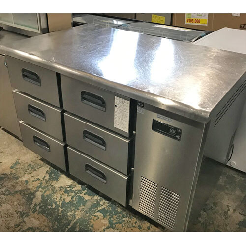 冷蔵ドロワーコールドテーブル 大和冷機 4871CD3-R-CK 業務用 中古/送料別途見積