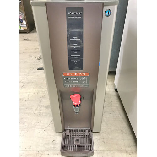 ホットドリンクディスペンサー ホシザキ DHW-5A 業務用 中古 ホットドリンクディスペンサー ホシザキ DHW-5A 業務用 中古