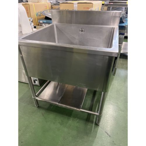 一槽シンク BGあり 業務用 中古/送料別途見積