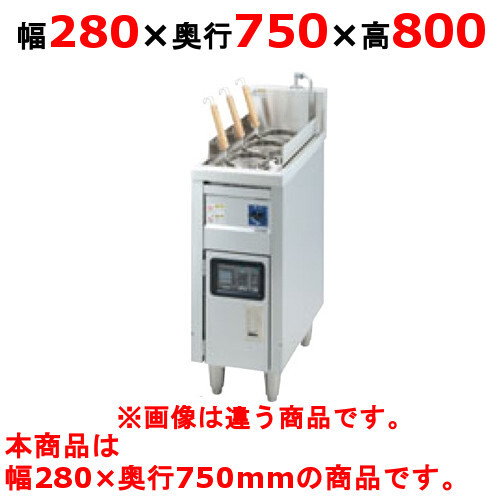 業務用/新品 タニコー 電気ゆで麺器 TEU-28A 幅280×奥行750×高さ800mm 送料無料
