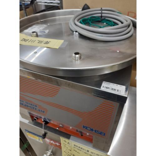 【業(yè)界最長1年保証】饅頭専用電気式蒸し器 リバーシブルジャパン HBD-80.N 業(yè)務(wù)用 中古/送料別途見積