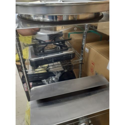 【業(yè)界最長1年保証】饅頭専用電気式蒸し器 リバーシブルジャパン HBD-80.N 業(yè)務(wù)用 中古/送料別途見積