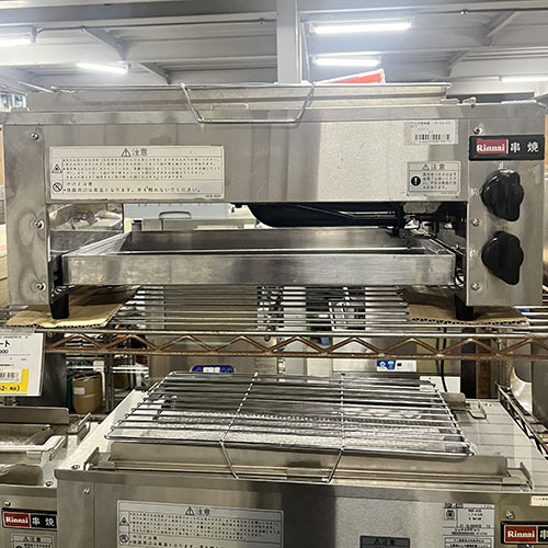 下火式焼物器 リンナイ(Rinnai) RGK-62D プロパンガス 業務用 中古/送料無料