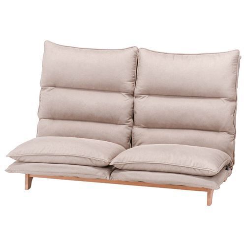 ダブルクッション座椅子 フィット2 2P BE /業務用/新品/送料別
