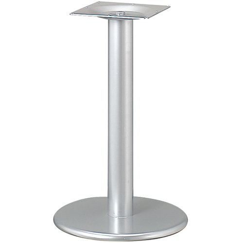 プロシード（丸二金属） テーブル脚 TABLE LEG 丸ベース AT118-A ベース400φ ポール76φ 受座角240(mm) 業務用 送料無料
