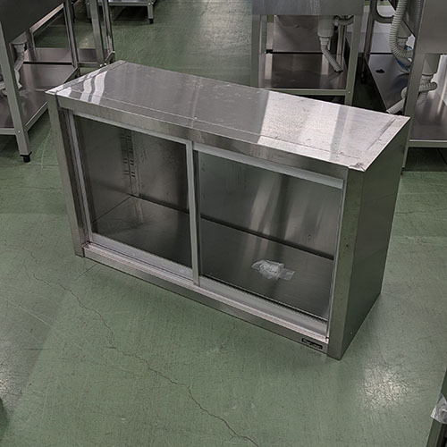 吊戸棚 (ガラス扉) 業務用 中古/送料別途見積