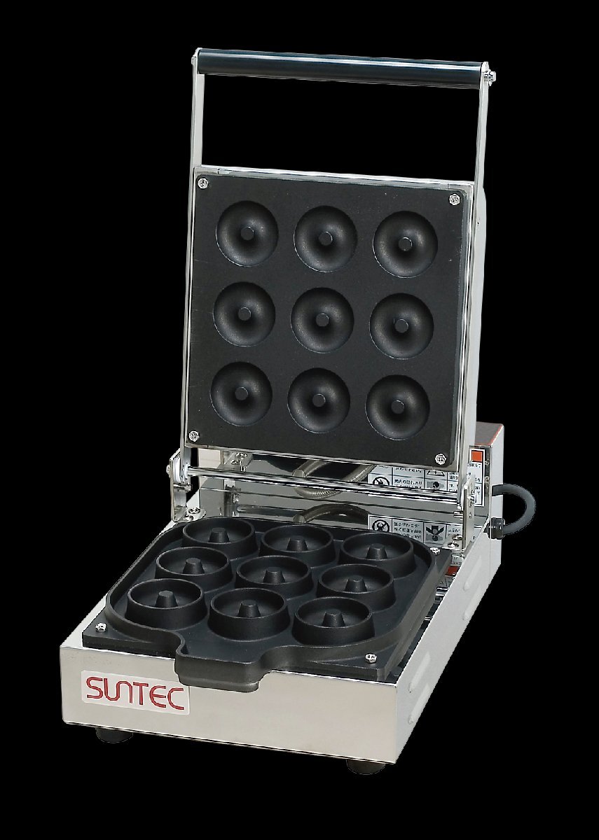 業務用/新品 サンテック プチベイクド・ドーナツベーカー PCA-1 幅255×奥行445×高さ175(mm) AC100V 送料無料