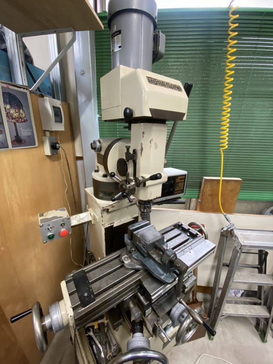 Yahoo!オークション - 長谷川 小型 フライス盤 HPF-B フライス Yahoo!オークション - 長谷川 小型 フライス盤 HPF-B フライス