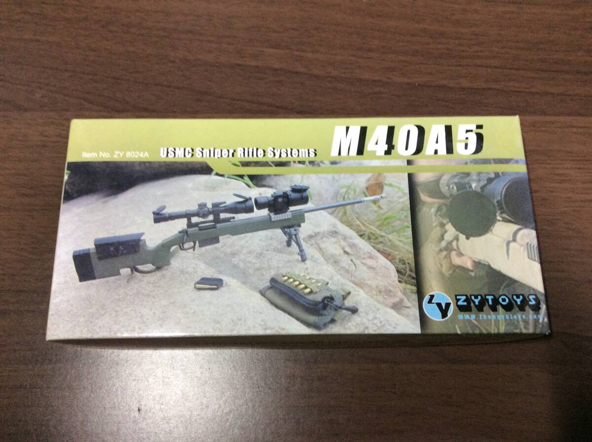 【未使用美品】ZYTOYS 1/6 M40A5 スナイパーライフル グリーン