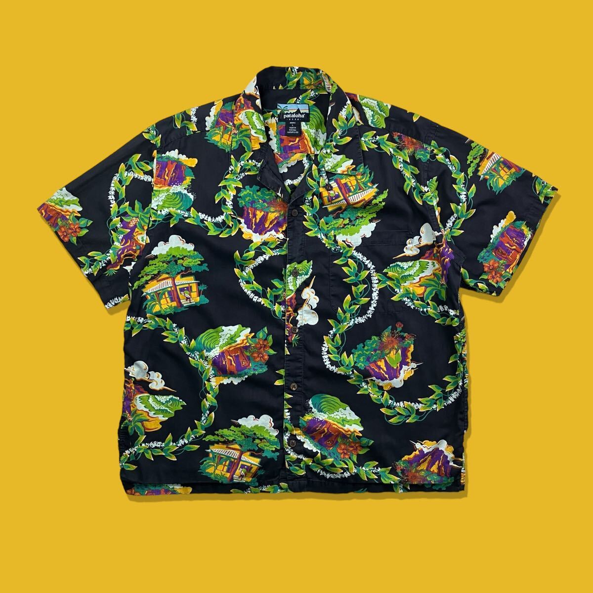 00s Y2K patagonia パタゴニア パタロハ ハレイワ アロハシャツ 00s Y2K patagonia パタゴニア パタロハ ハレイワ アロハシャツ