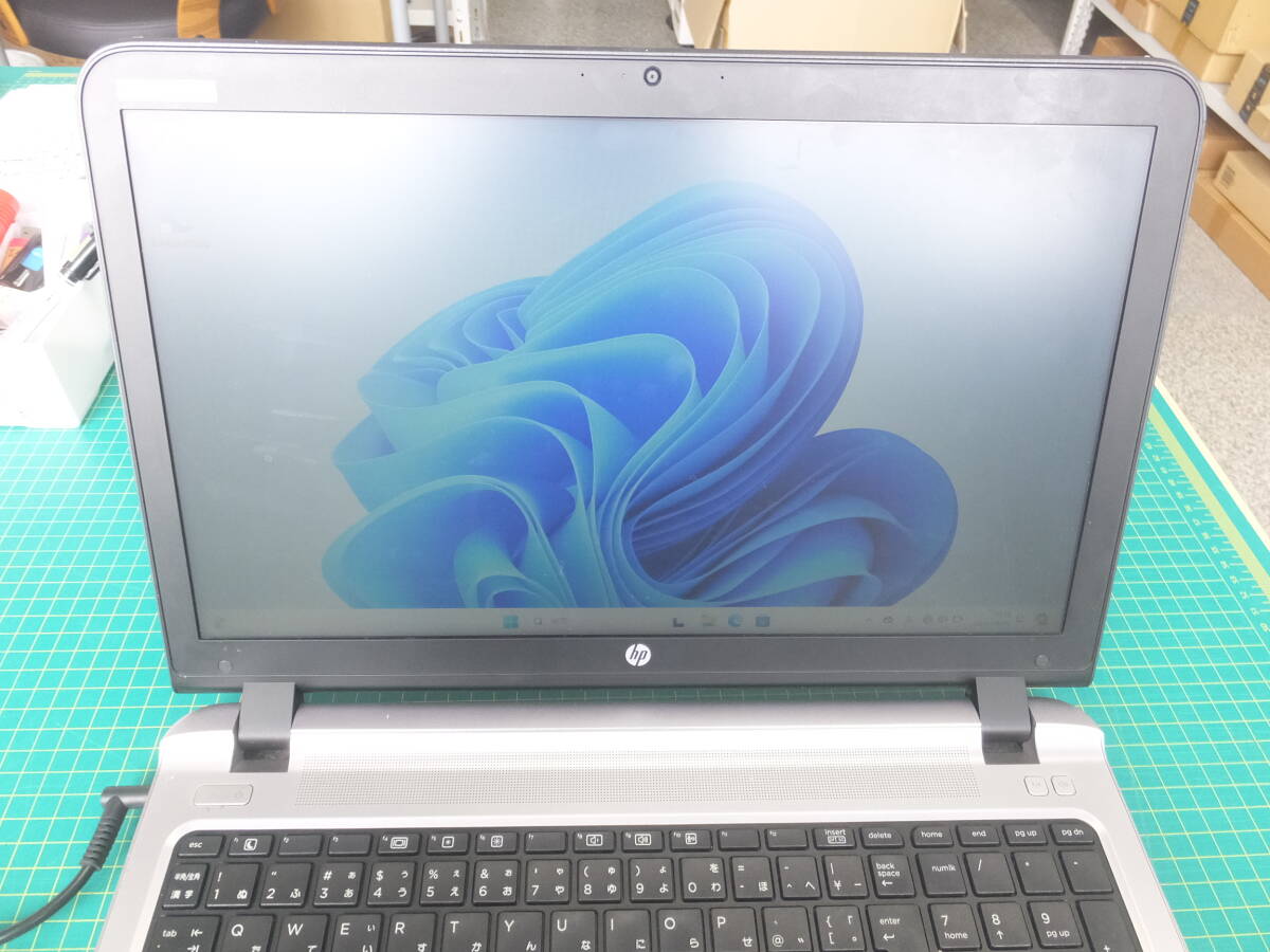 HP ProBook 450G3 core i3-6100U 8GB SSD160GB DVD 11Pro ①