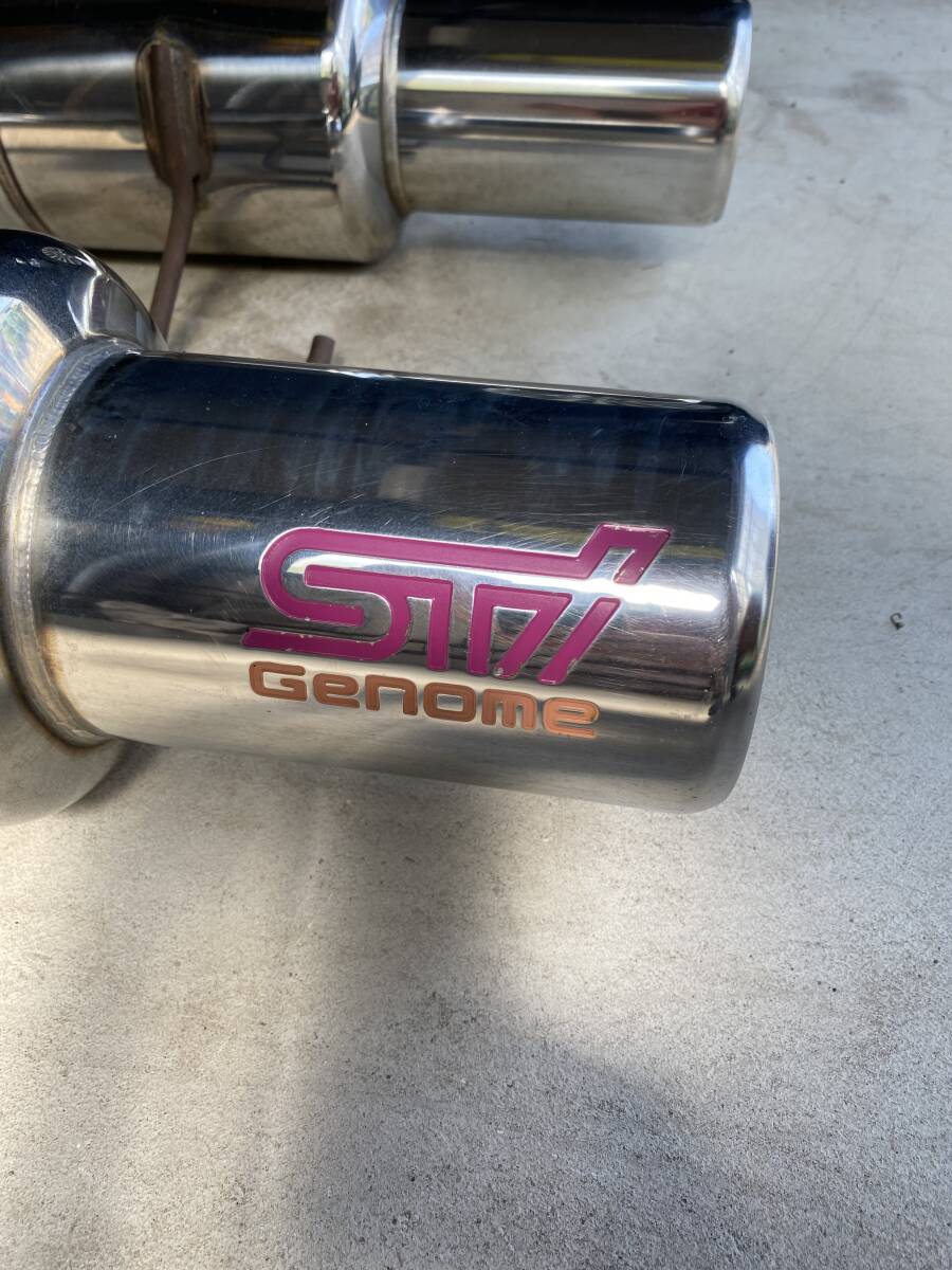STi Genome ゲノム BP5 レガシィ EJ20 ターボ ステンレス STi Genome ゲノム BP5 レガシィ EJ20 ターボ ステンレス