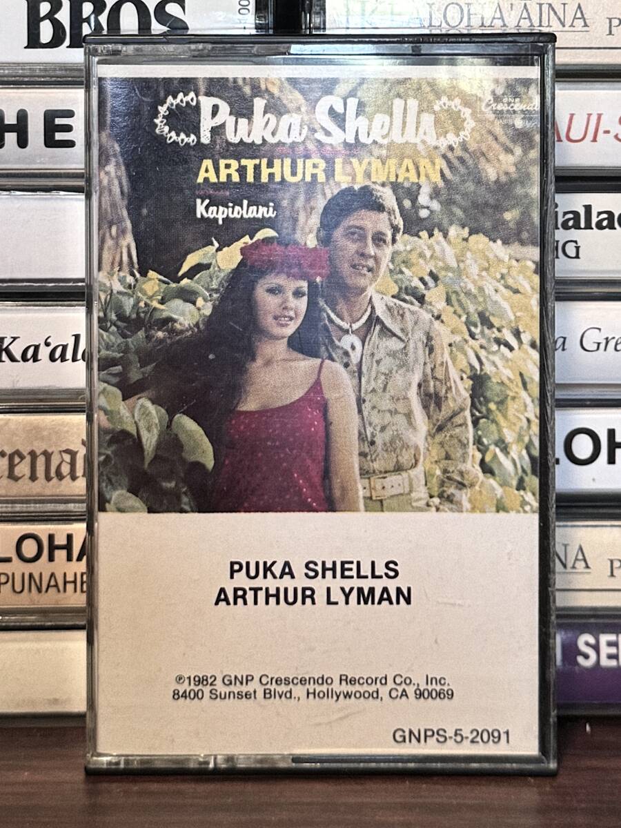 AOR Mellow Hawaii 　Arthur Lyman / Puka Shells　コンテンポラリーハワイ　カセットテープ