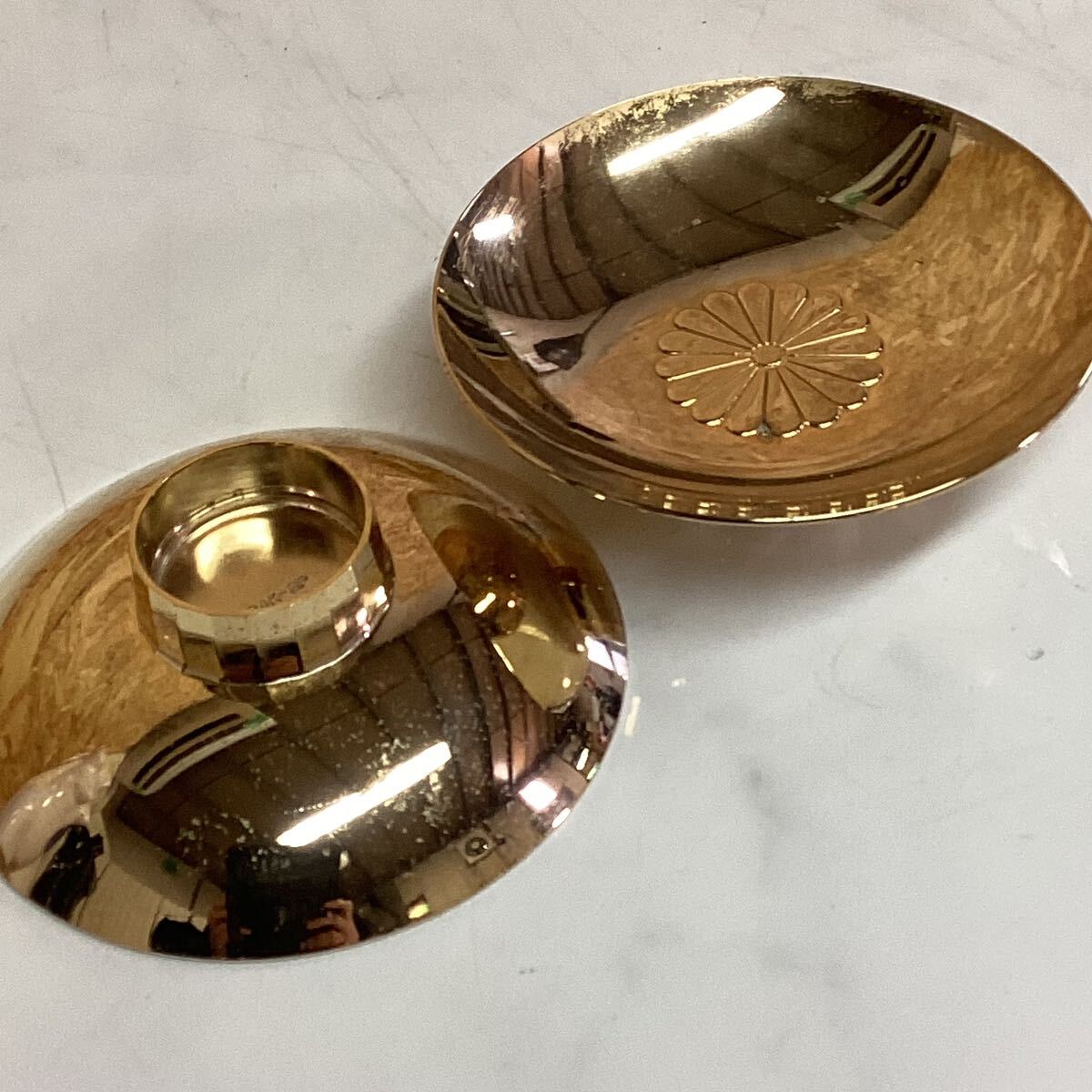 金杯 24K-GP 2個セット 金メッキ ゴールド 菊 盃(え17)|Yahoo 金杯 24K-GP 2個セット 金メッキ ゴールド 菊 盃(え17)|Yahoo