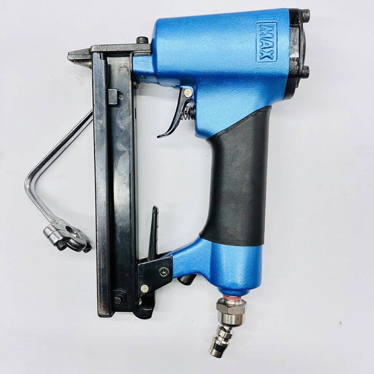 整備品 送料無料 MAX マックス 常圧 10mm エアタッカー TA-35A/1022J ブルーメタリック カスタム仕様