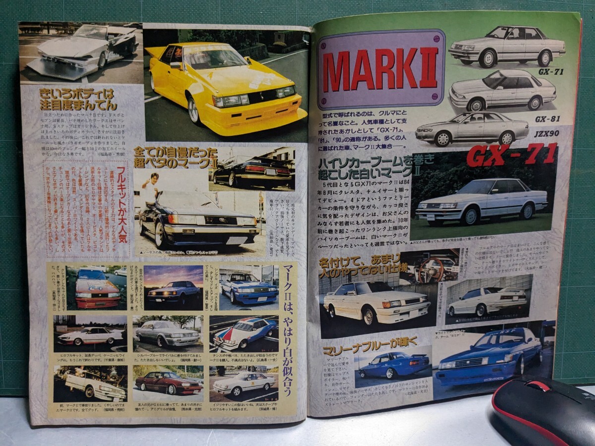 ヤングオート19951高速有鉛街道レーサー暴走族車GX71マークⅡ ヤングオート19951高速有鉛街道レーサー暴走族車GX71マークⅡ