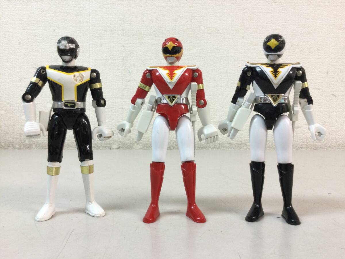 希少 バンダイ 高速戦隊ターボレンジャー 超合金 1989年 5体 希少 バンダイ 高速戦隊ターボレンジャー 超合金 1989年 5体