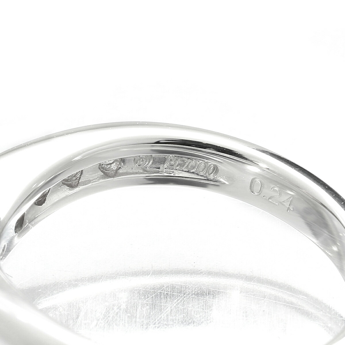 タサキ V字リング 指輪 ダイヤモンド 0.24ct Pt1000 11号 TASAKI タサキ V字リング 指輪 ダイヤモンド 0.24ct Pt1000 11号 TASAKI