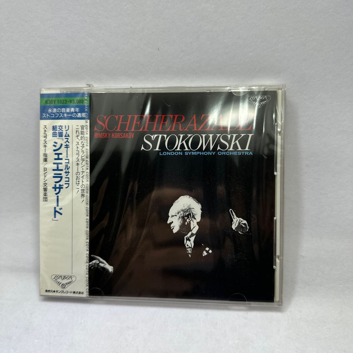 希少デッドストック新品未開封CD!! ストコフスキー STOKOWSKI シェエラザード SCHEHERAZADE K30Y-1023 ロンドン交響楽団