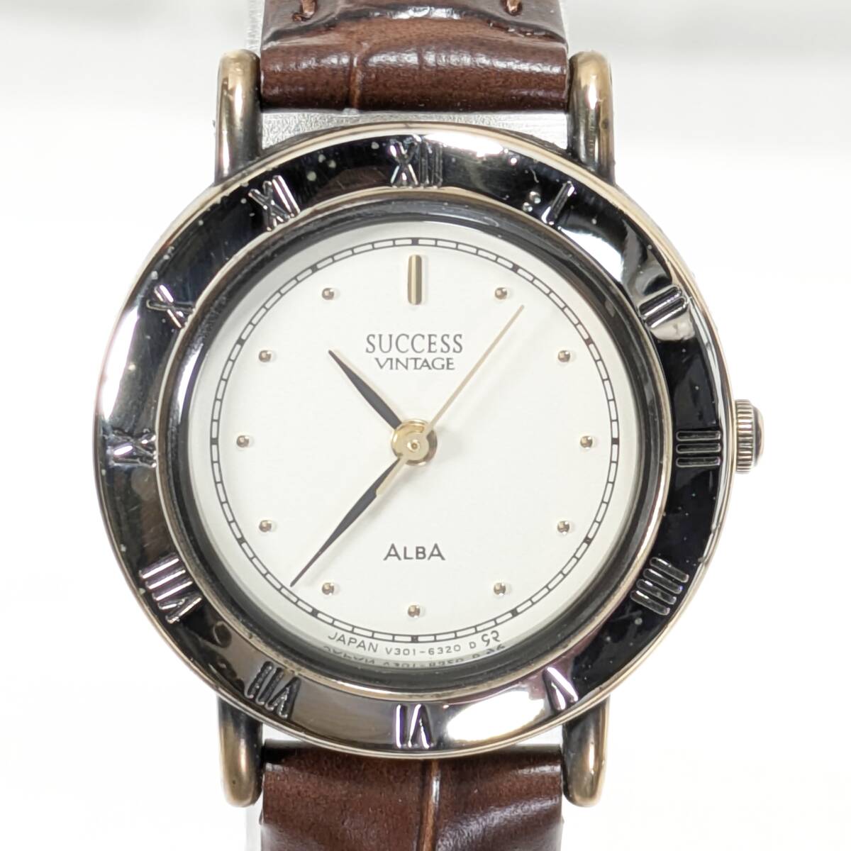 セイコー ALBA　SUCCESS レディース 電池ベルト交換済み稼働品 Q-75