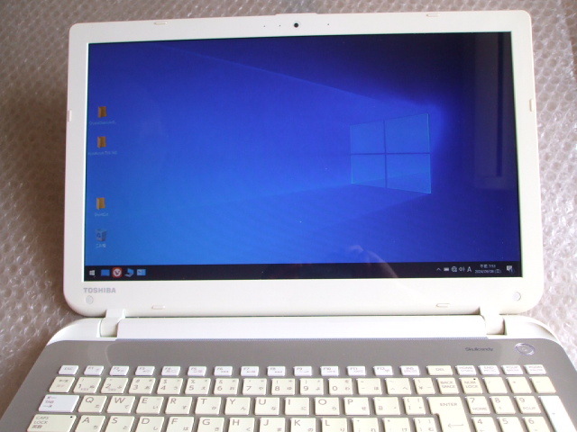 東芝 dynabook T55-NG Core i3 4025U SSD 128GB RAM 8GB Win10 ジャンク扱い