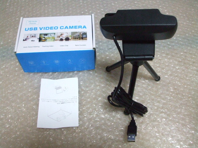 USB VIDEO CAMERA 通電?認(rèn)識(shí)のみ確認(rèn) ジャンク