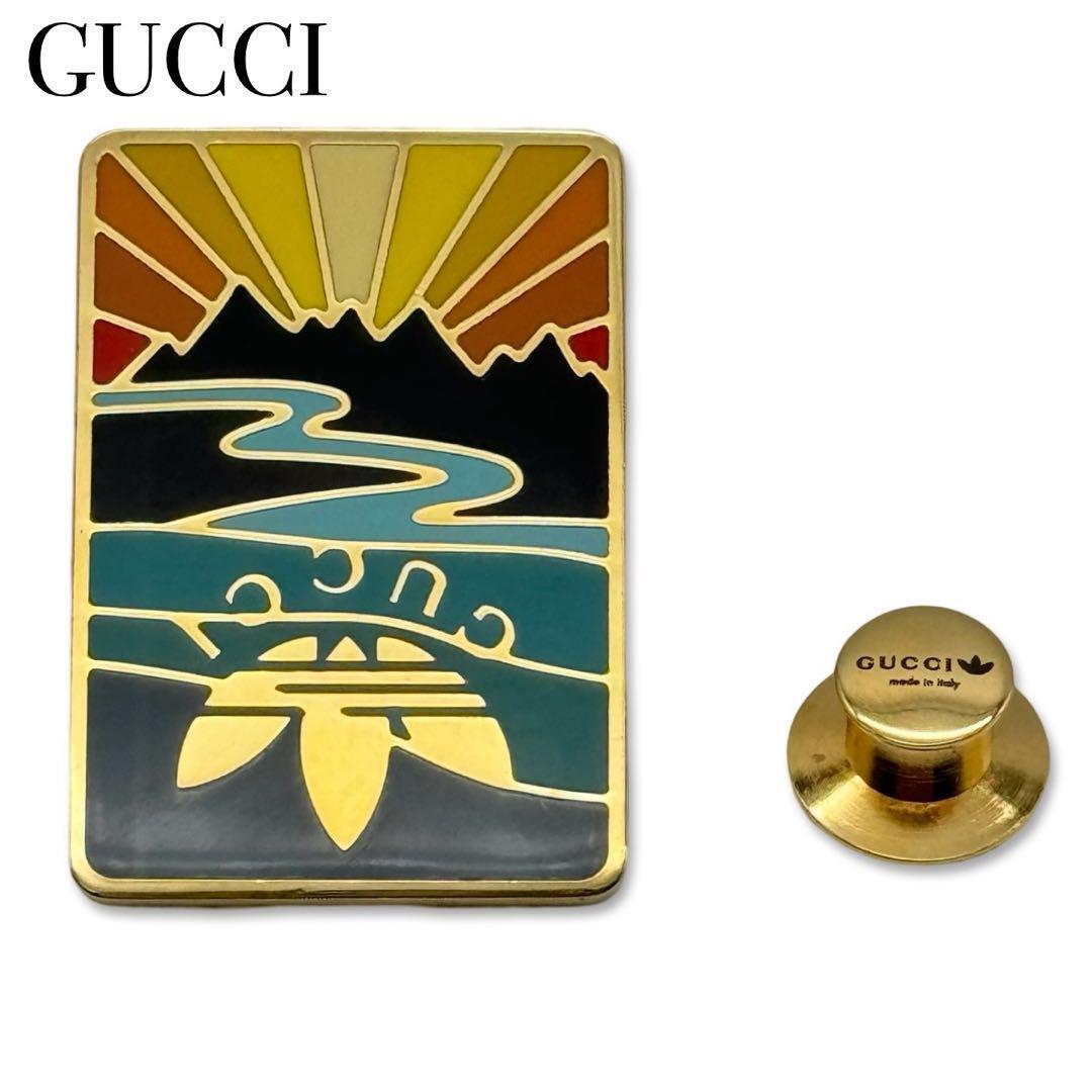 gucci グッチ アディダス ブローチ ピンバッジ レディース gucci グッチ アディダス ブローチ ピンバッジ レディース