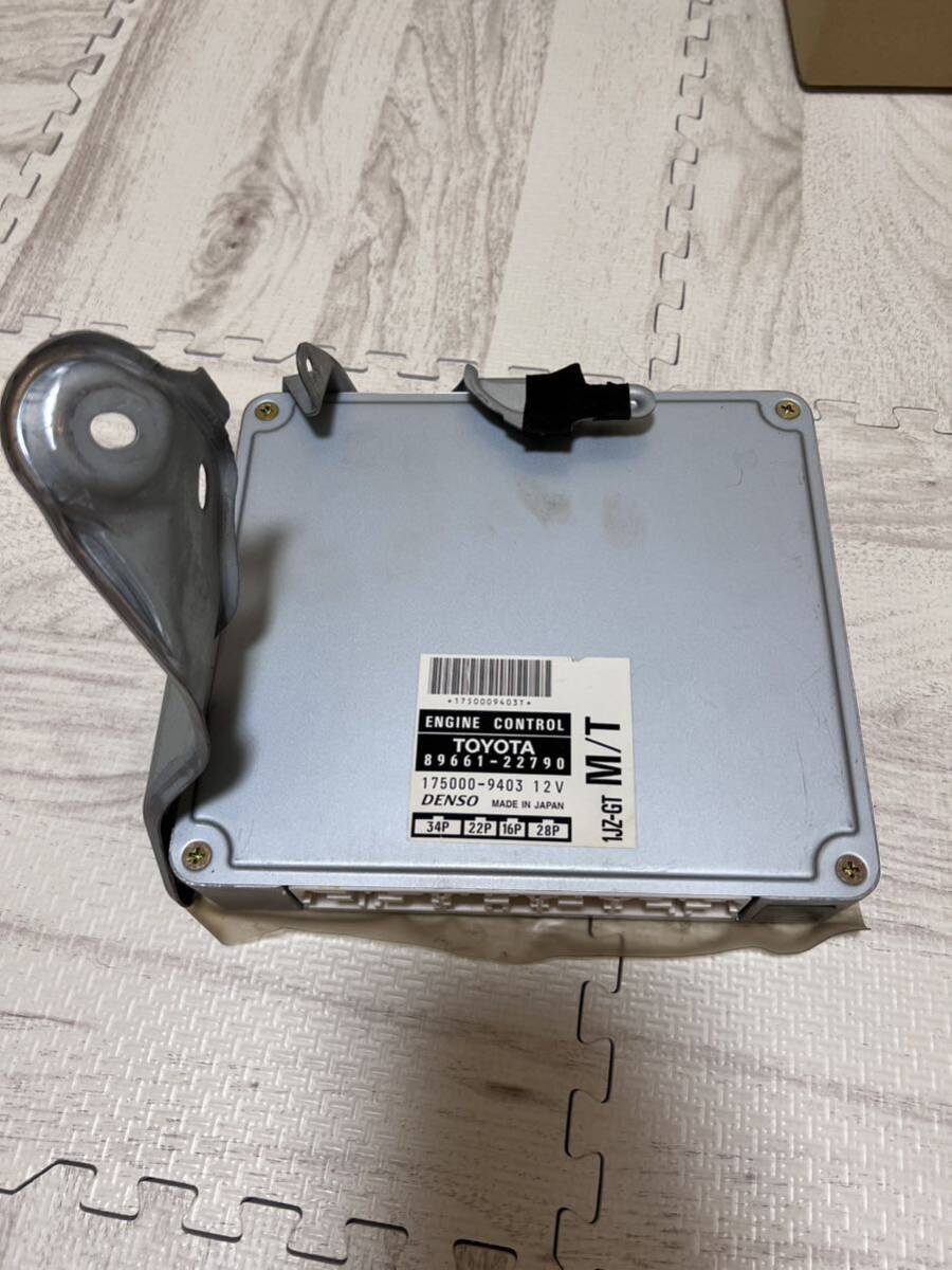 トヨタJZX100 1JZ-GTE ECU 防げれ マニュアル エンジン トヨタJZX100 1JZ-GTE ECU 防げれ マニュアル エンジン