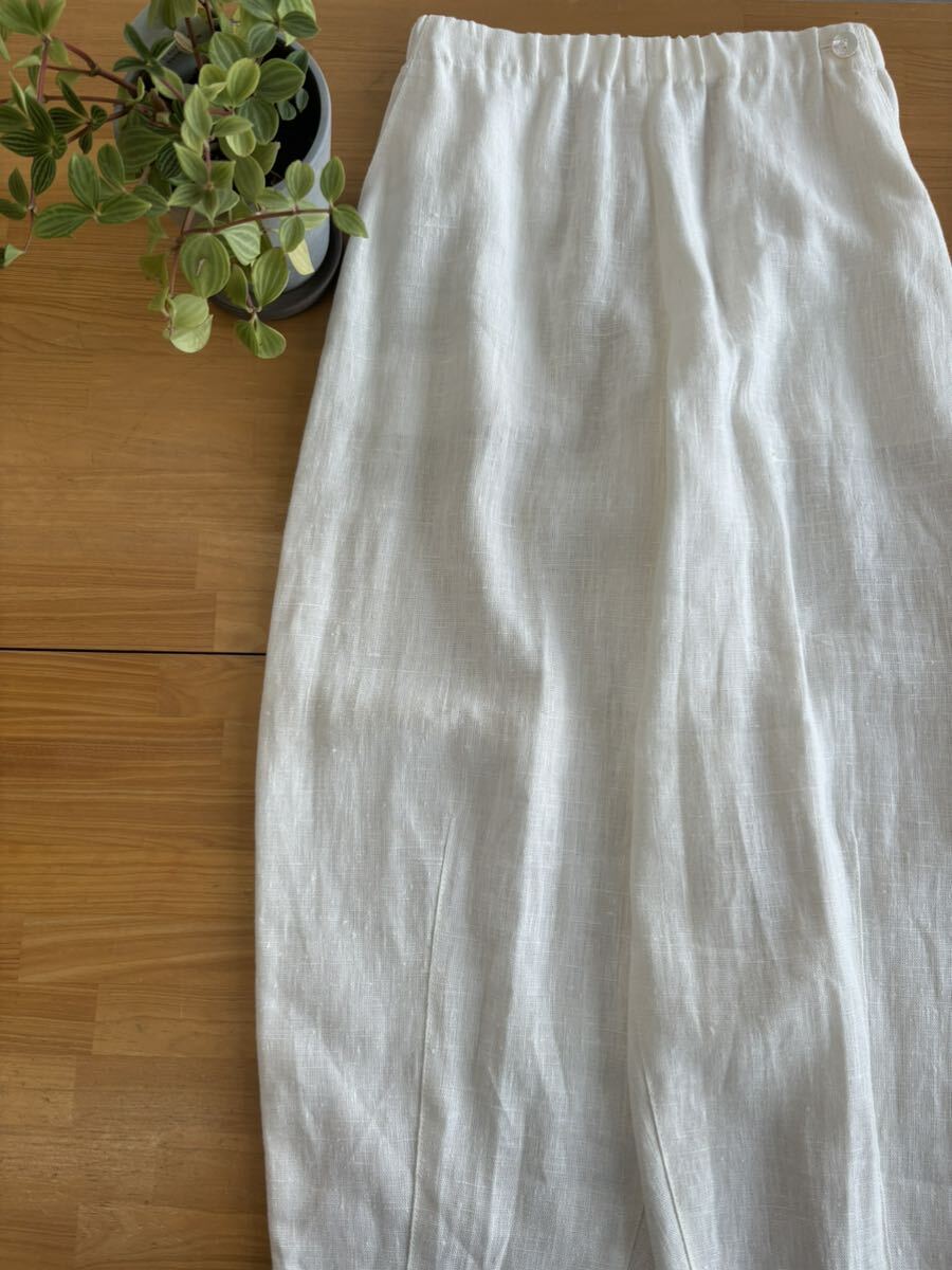 ヨーガンレール 綿 黄 美品 切り替え カットソー バルーン