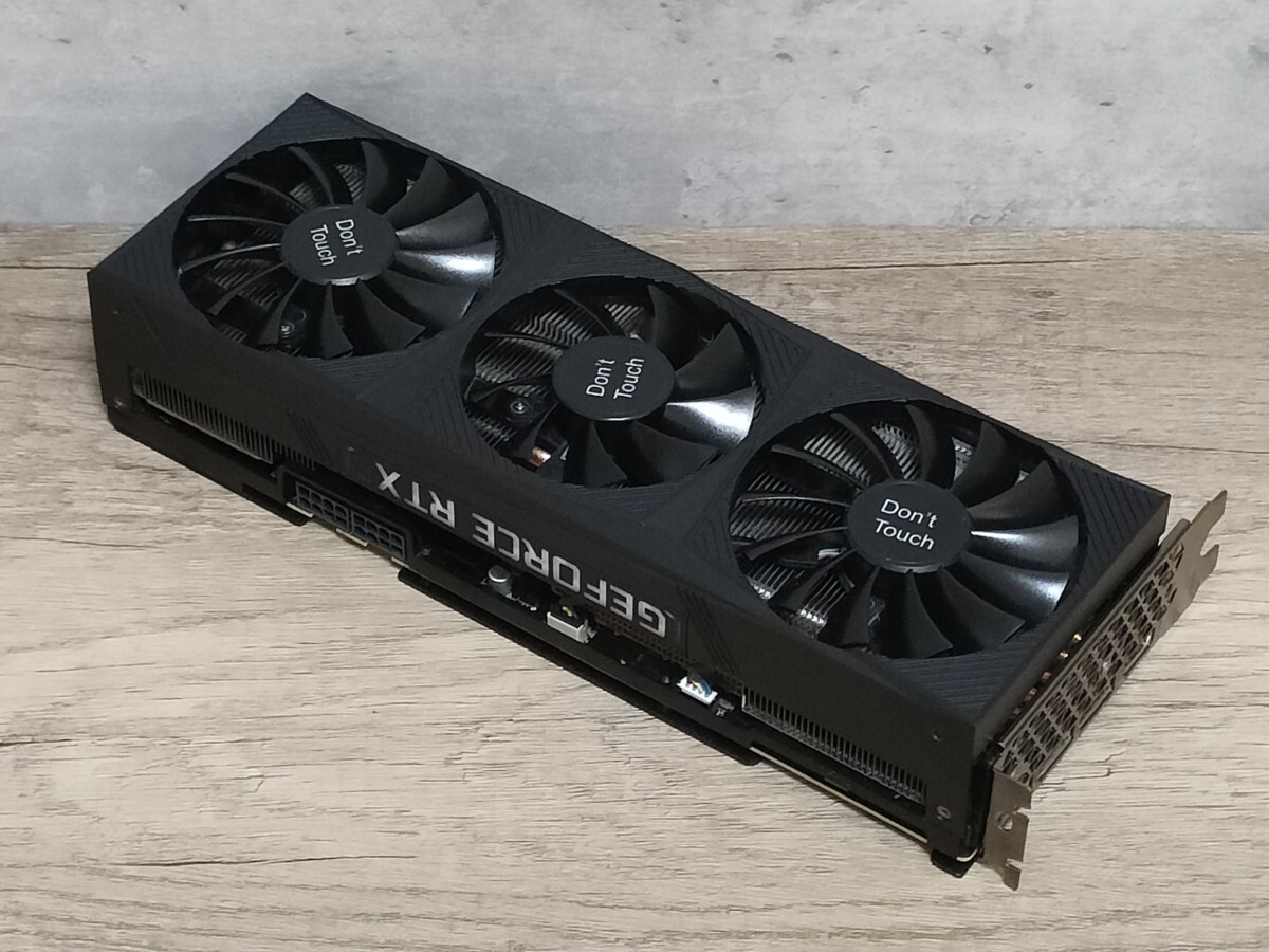NVIDIA ZOTAC GeForce RTX3080Ti 12GB グラフィックボード(PCI Express 