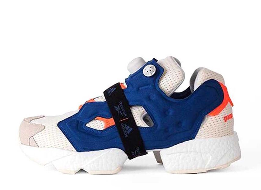 ADIASREEBOK CLASSIC INSTAPUMP FURY BOOST WHITE/BLUE 26.5cm ADIASREEBOK CLASSIC INSTAPUMP FURY BOOST WHITE/BLUE 26.5cm