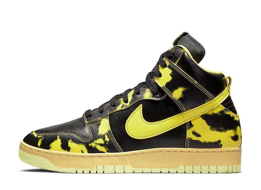 DUNK HIGH 1985 SP "YELLOW ACID WASH" DD9404-001 (ブラック/バーシティメイズ/ブラック)