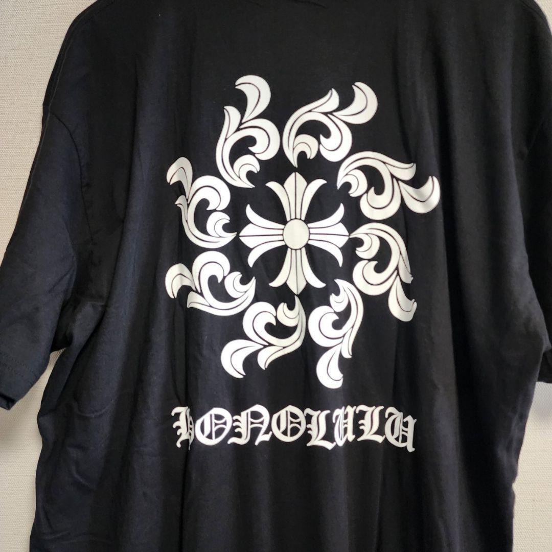 美しい クロムハーツ ホノルル限定 バックホースシューTシャツ 半袖 トップス