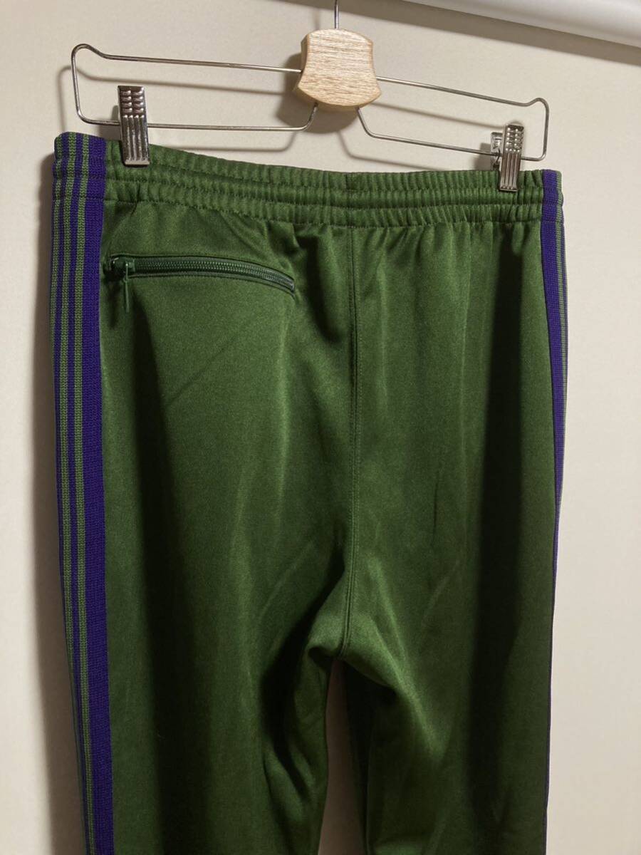 超美品 NEEDLES トラックパンツ IVY GREEN 2023年秋冬 NS247 超美品 NEEDLES トラックパンツ IVY GREEN 2023年秋冬 NS247