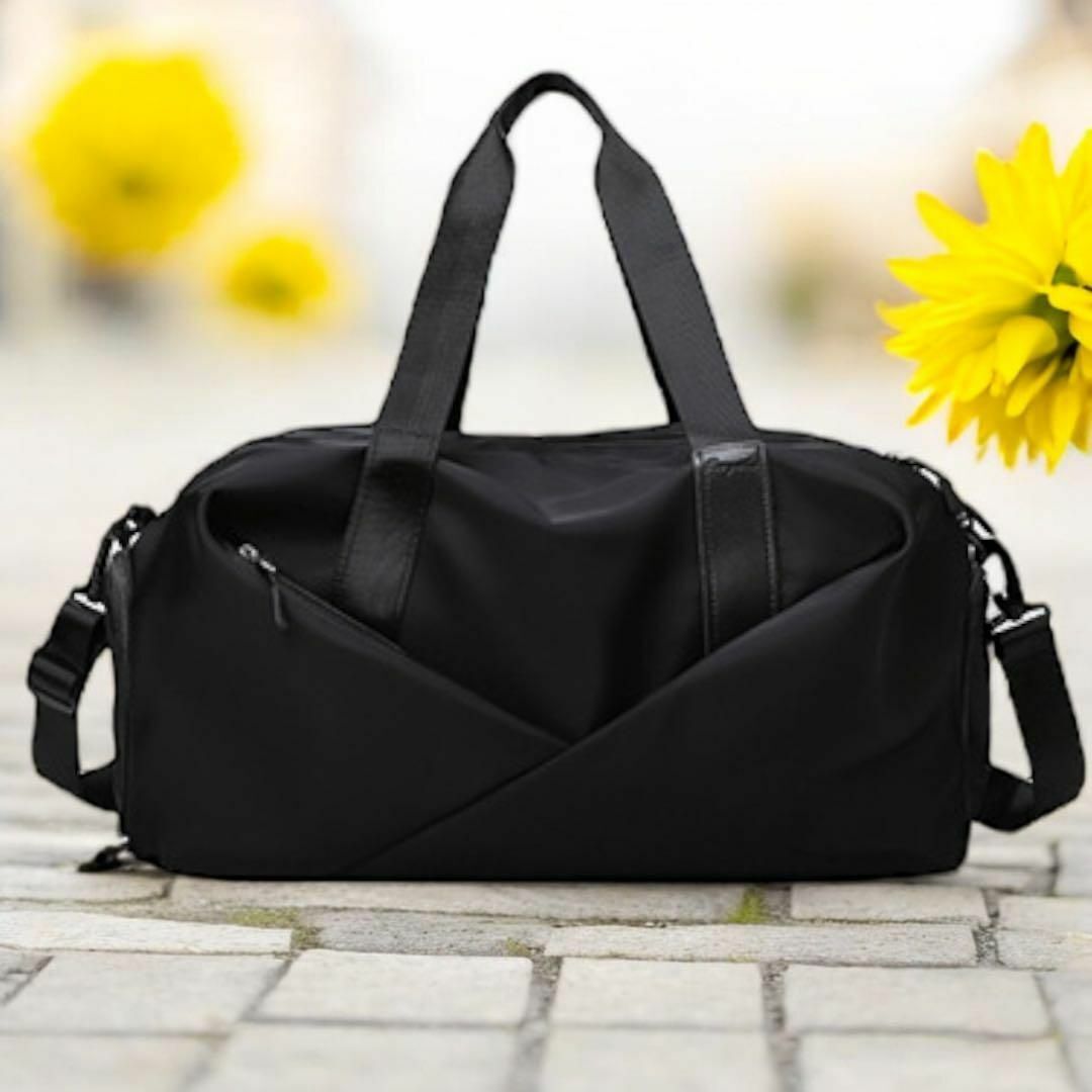  сумка "Boston bag" дорожная сумка путешествие сумка на плечо женский путешествие путешествие сумка новый товар чёрный цвет бесплатная доставка самый короткий отправка 