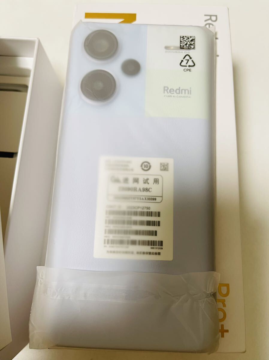 未使用】Xiaomi Redmi Note 13 Pro+ 5G 12GB/512GB グローバル版 未使用】Xiaomi Redmi Note 13 Pro+ 5G 12GB/512GB グローバル版