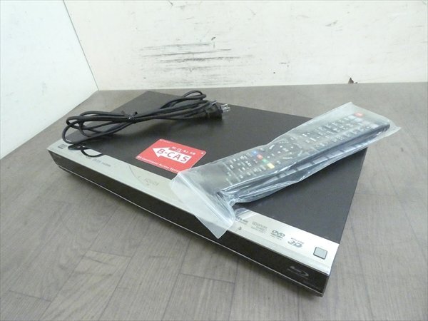 500GB☆14年☆シャープ/SHARP/AQUOS☆HDD/BDレコーダー☆BD-W560☆リモコン付☆2番組同時録画☆3D対応機 管SA5838