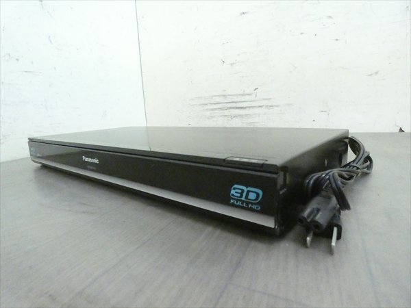 500GB☆11年☆パナソニック/DIGA☆HDD/BDレコーダー☆DMR-BZT600☆3番組同時録画/3D対応機 管CX23637