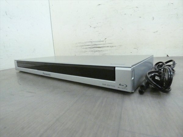 1ＴB☆13年☆パナソニック/DIGA☆HDD/BDレコーダー☆DMR-BWT650☆2番組同時録画☆3D対応機 管CX23717