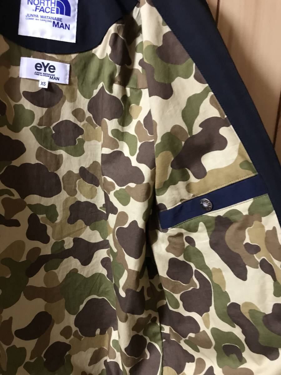 XSサイズ eYe JUNYA WATANABE MAN ×THE NORTH FACE コーチジャケット WQ-J902 中古 ジュンヤマン ノースフェイス コムデギャルソン