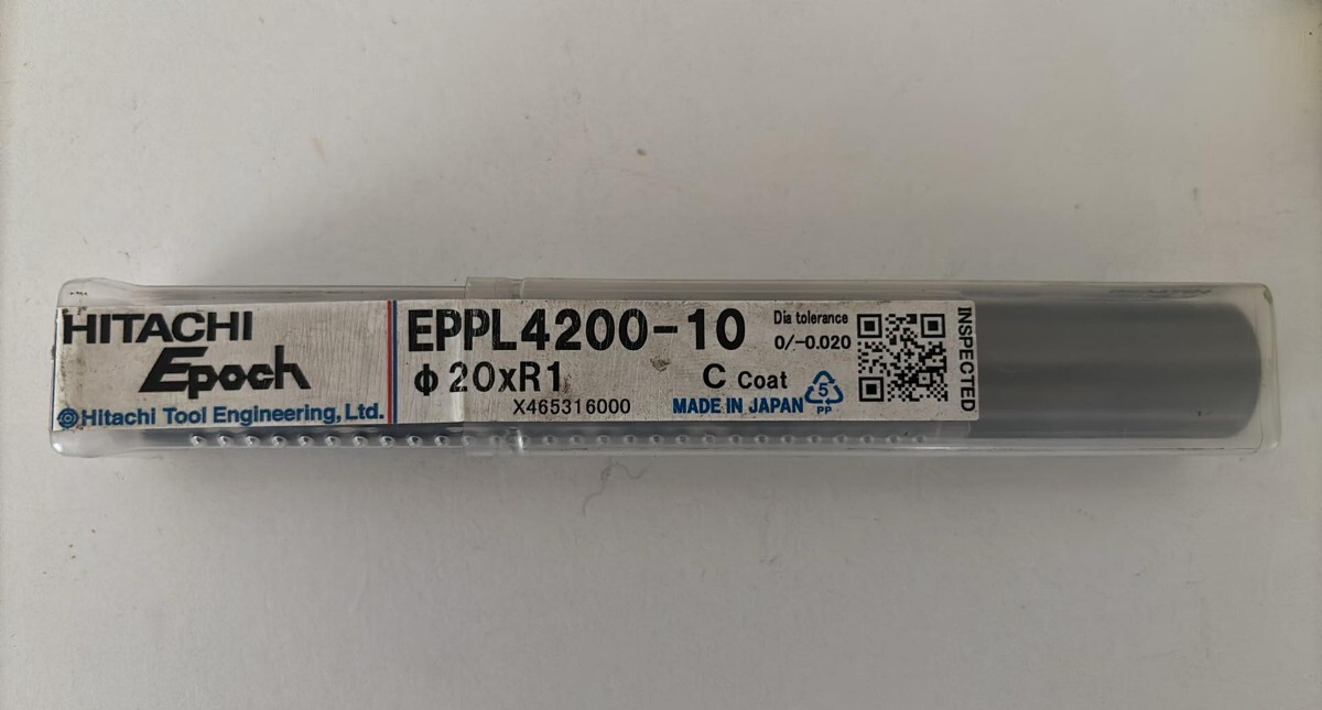 MOLDINO 超硬 エンドミル EPPL4200-10 φ20 R1 ・ロング型 MOLDINO 超硬 エンドミル EPPL4200-10 φ20 R1 ・ロング型