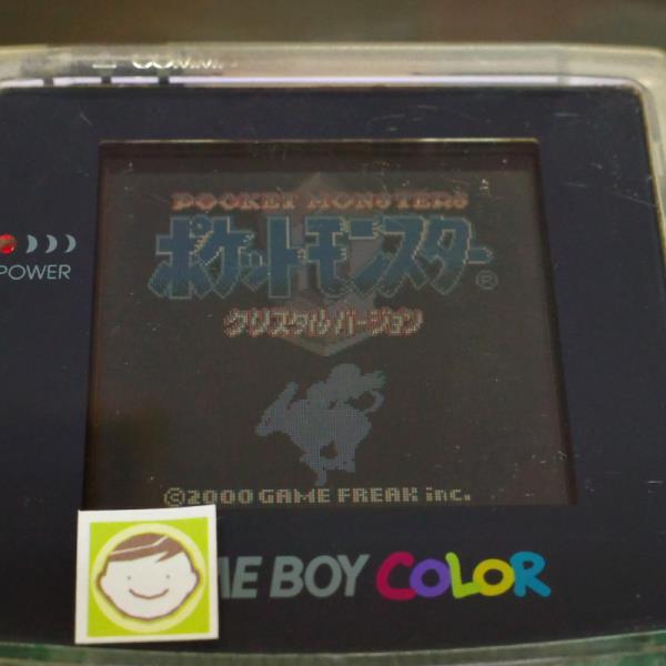 GBC ゲームボーイ カラー ポケモン クリスタルバージョン 0568 GBC ゲームボーイ カラー ポケモン クリスタルバージョン 0568