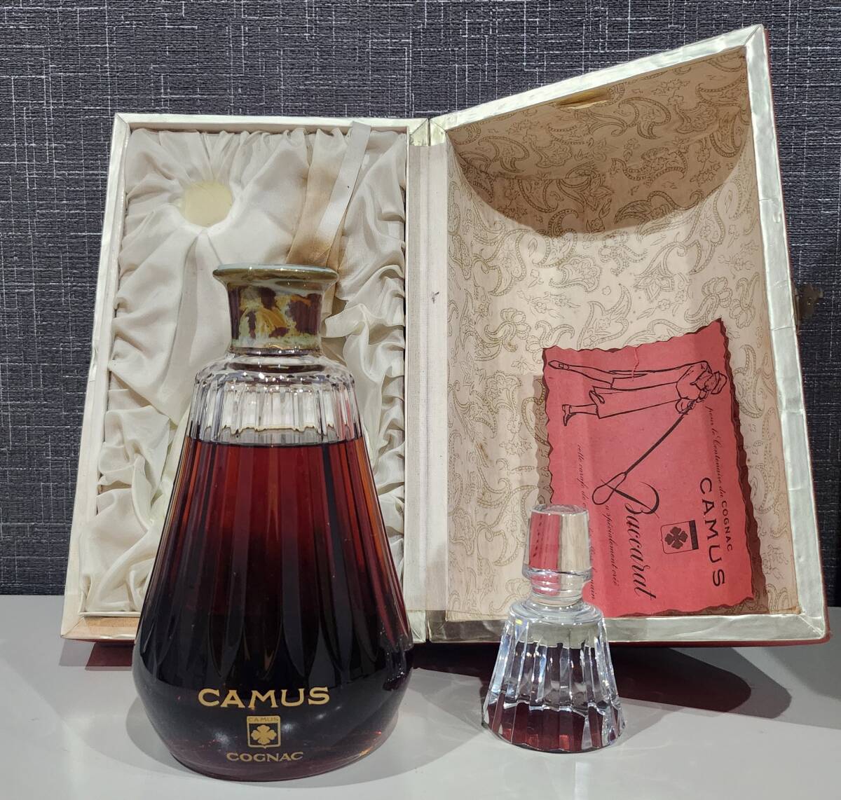 CAMUS COGNAC Baccarat ブランデー カミュ バカラ(カミュ)｜売買されたオークション情報、yahooの商品情報をアーカイブ公開 -  オークファン アルコール