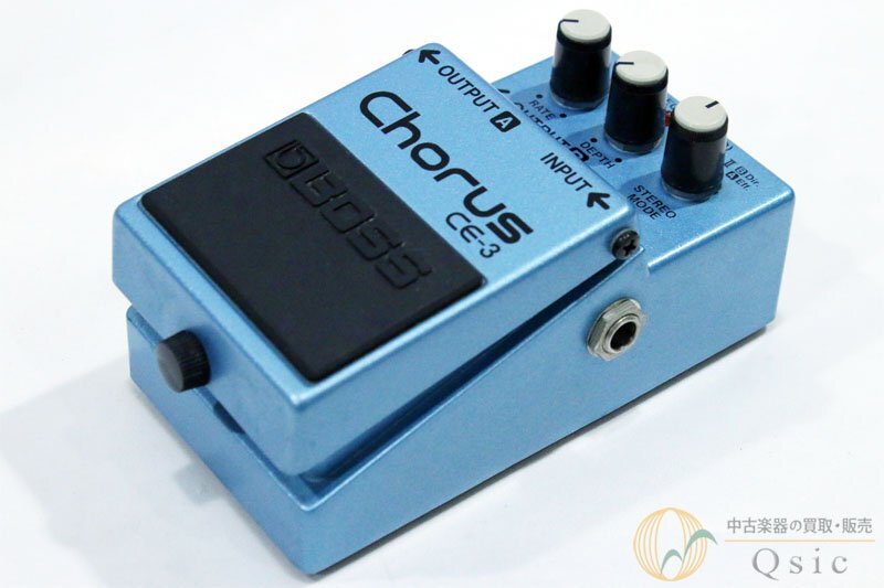 [中古] BOSS CE-3 臺灣制 JC-120の遺伝子を受け継いだアナログらしい暖かみのあるサウンド 1988年制 [UK238]