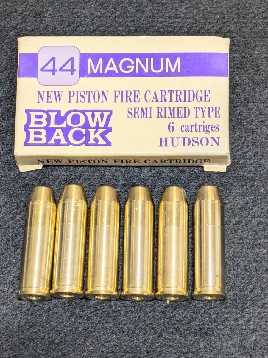 ハドソン製 デザートイーグル 44マグナム 【未発火】カートリッジHUDSON