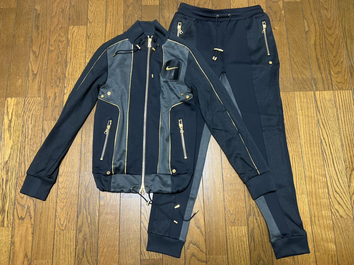 19495円 balmain nike lab olivier rousteing black gold track 19495円 balmain nike lab olivier rousteing black gold track