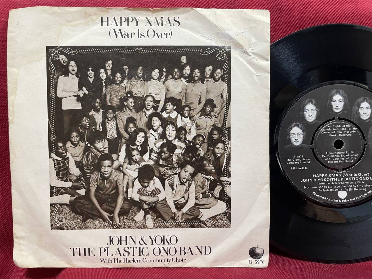 ◆UKorg7”s!◆JOHN & YOKO THE PLASTIC ONO BAND◆HAPPY XMAS◆